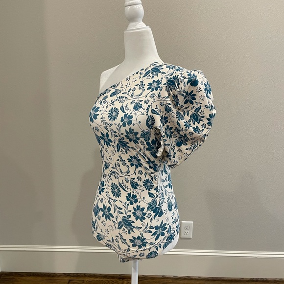 Free People Somethin Bout You Bodysuit in Petal Combo - Picture 8 of 12